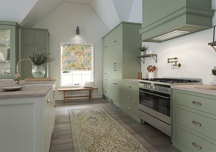 Canopy, Tranquil Oasis - Motorised Roman Blind - Image 6